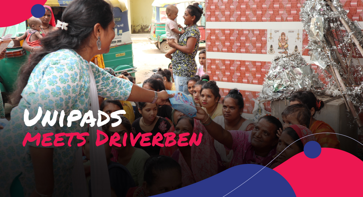 Unipads (Reusable Sanitary Pads) meets Driverben
